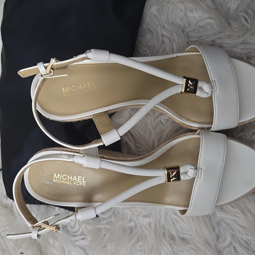 Mk Wedge Sandals - Picture 2 of 3